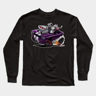 Challenger HELLCAT Plum Crazy Purple Long Sleeve T-Shirt